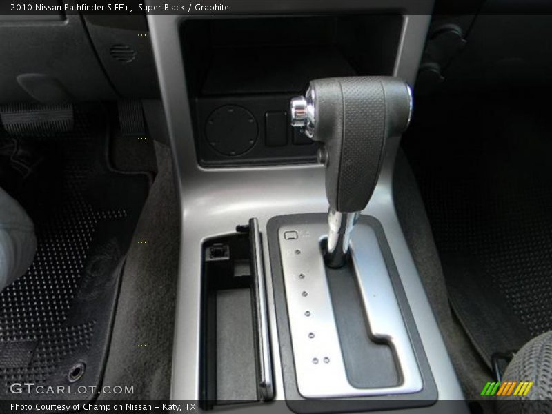 Super Black / Graphite 2010 Nissan Pathfinder S FE+