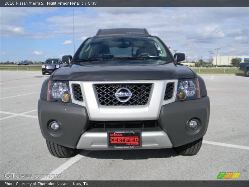 Night Armor Metallic / Gray 2010 Nissan Xterra S