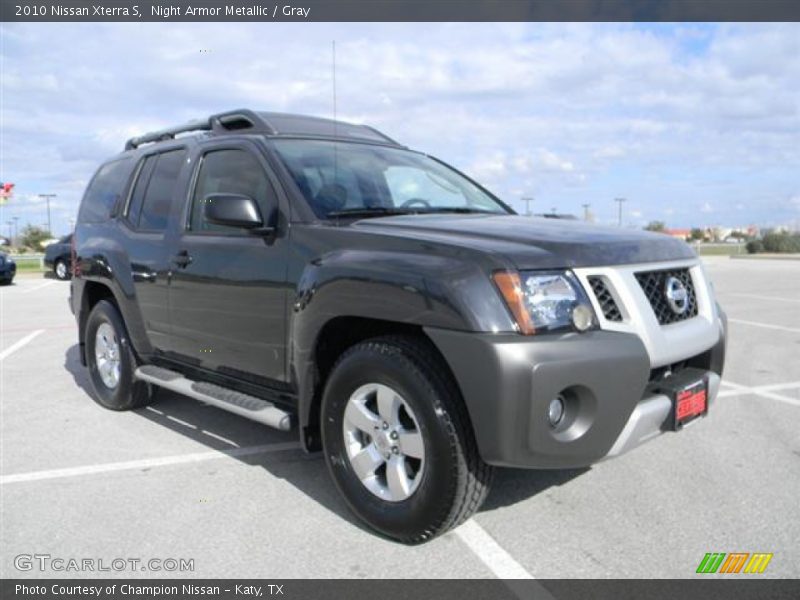 Night Armor Metallic / Gray 2010 Nissan Xterra S