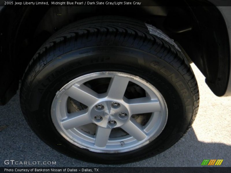 Midnight Blue Pearl / Dark Slate Gray/Light Slate Gray 2005 Jeep Liberty Limited
