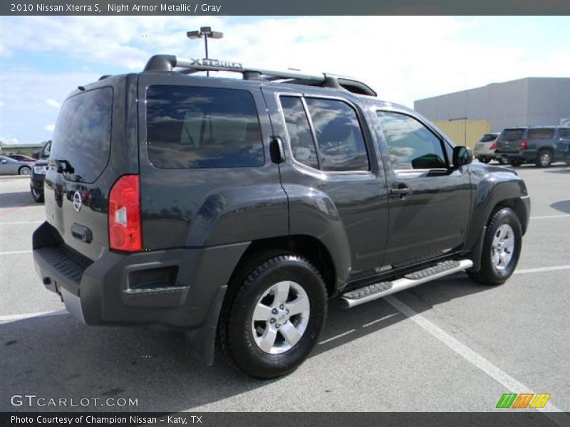 Night Armor Metallic / Gray 2010 Nissan Xterra S