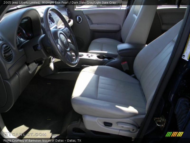 Midnight Blue Pearl / Dark Slate Gray/Light Slate Gray 2005 Jeep Liberty Limited