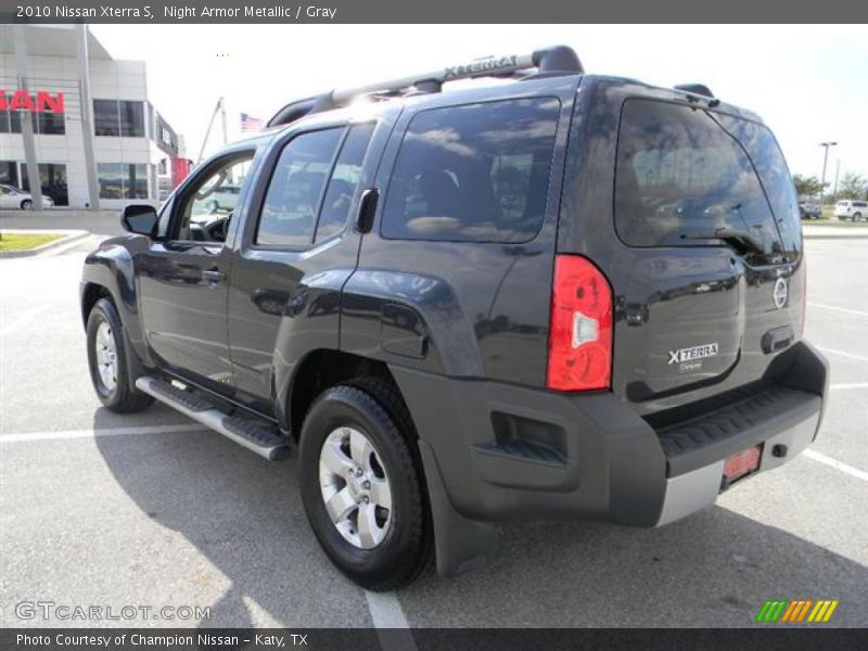 Night Armor Metallic / Gray 2010 Nissan Xterra S