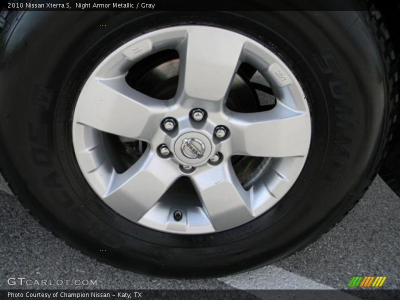 Night Armor Metallic / Gray 2010 Nissan Xterra S