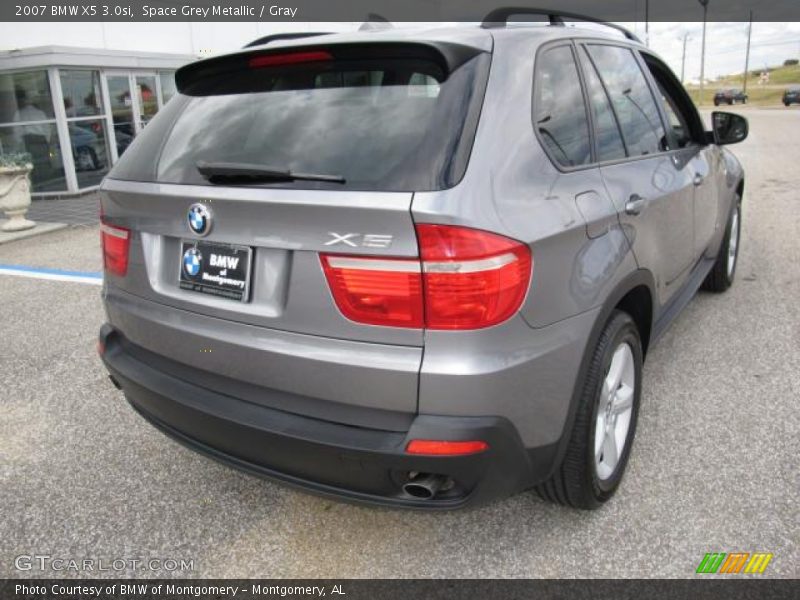Space Grey Metallic / Gray 2007 BMW X5 3.0si