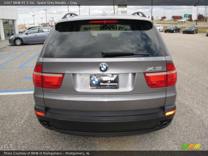 Space Grey Metallic / Gray 2007 BMW X5 3.0si