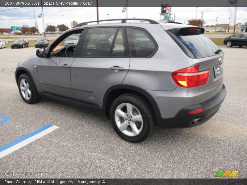 Space Grey Metallic / Gray 2007 BMW X5 3.0si