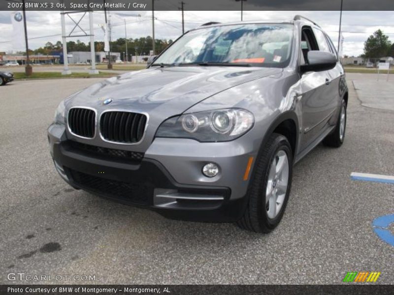 Space Grey Metallic / Gray 2007 BMW X5 3.0si