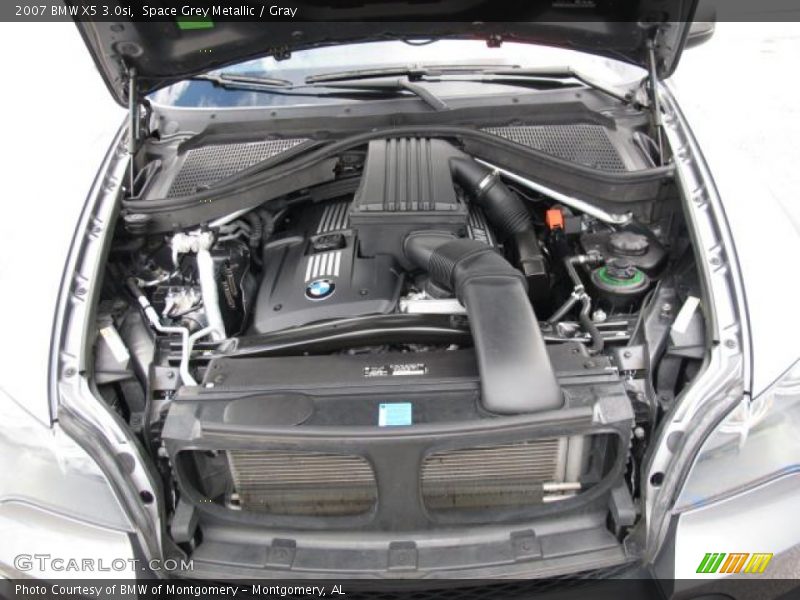 Space Grey Metallic / Gray 2007 BMW X5 3.0si