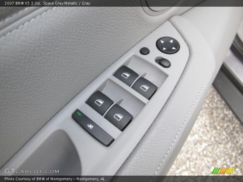 Space Grey Metallic / Gray 2007 BMW X5 3.0si