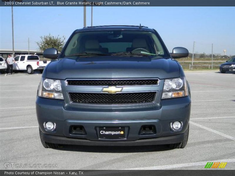 Blue Granite Metallic / Light Cashmere/Dark Cashmere 2009 Chevrolet Suburban LT