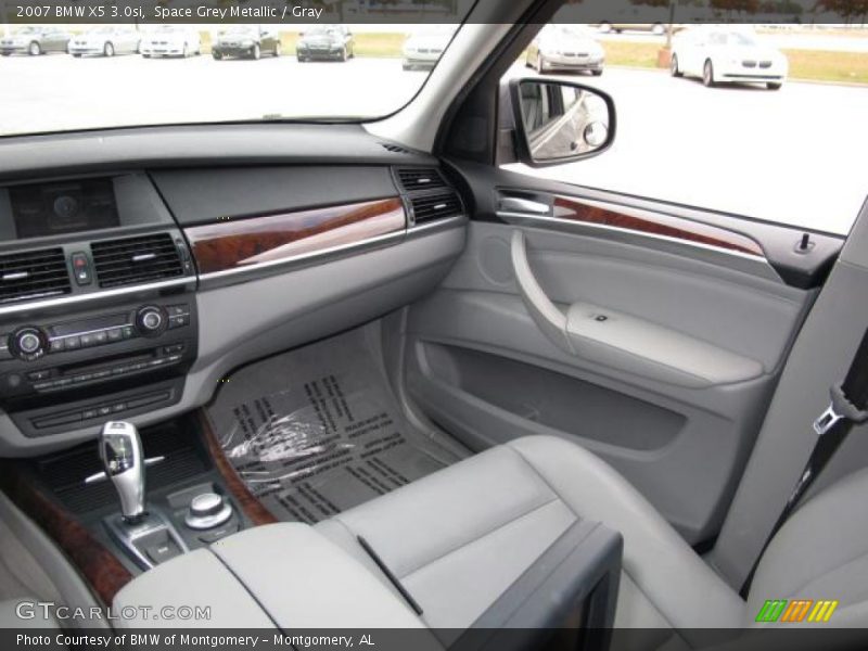 Space Grey Metallic / Gray 2007 BMW X5 3.0si