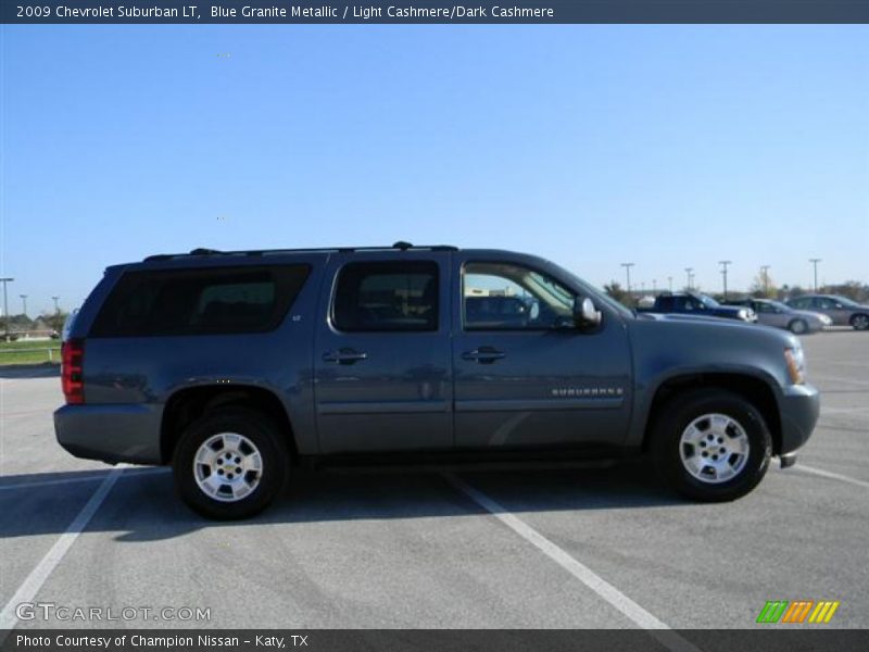 Blue Granite Metallic / Light Cashmere/Dark Cashmere 2009 Chevrolet Suburban LT
