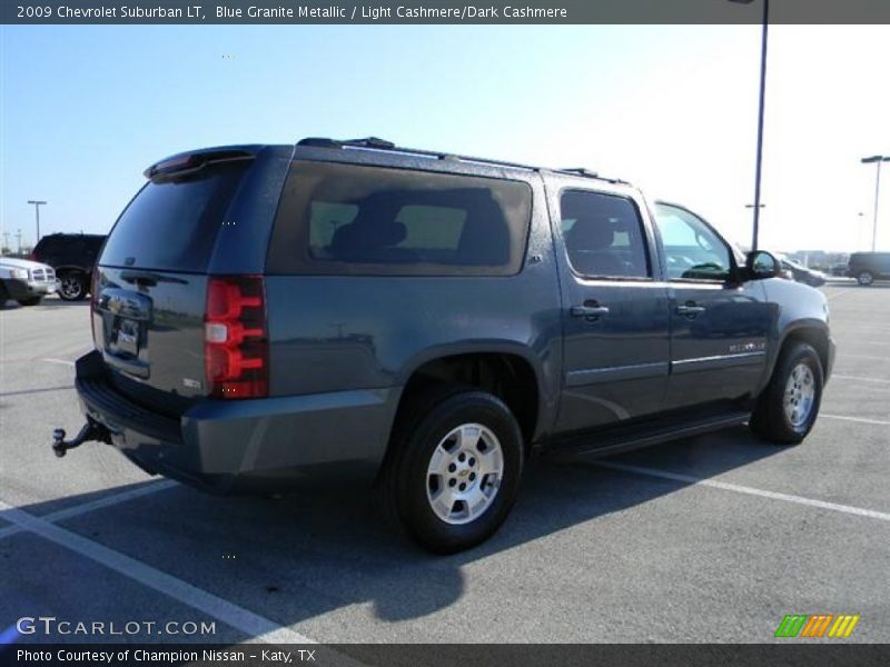 Blue Granite Metallic / Light Cashmere/Dark Cashmere 2009 Chevrolet Suburban LT