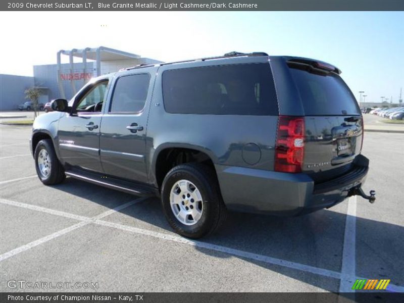 Blue Granite Metallic / Light Cashmere/Dark Cashmere 2009 Chevrolet Suburban LT