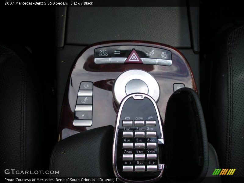 Black / Black 2007 Mercedes-Benz S 550 Sedan