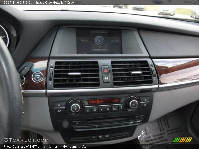 Space Grey Metallic / Gray 2007 BMW X5 3.0si