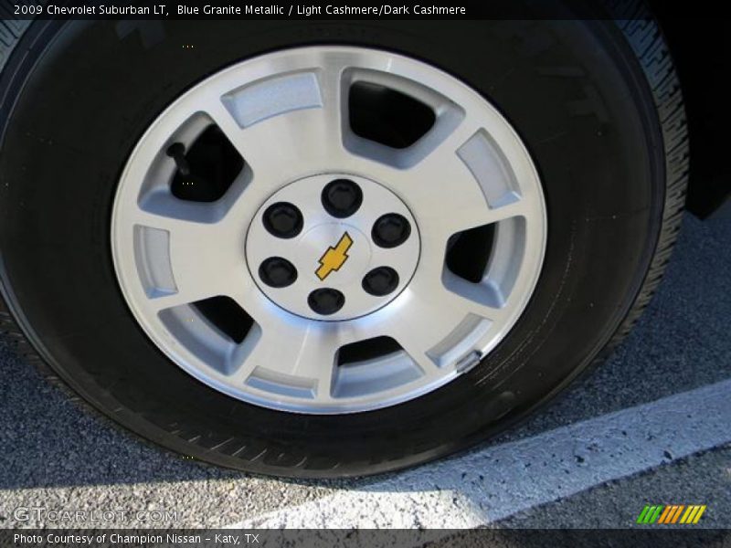 Blue Granite Metallic / Light Cashmere/Dark Cashmere 2009 Chevrolet Suburban LT