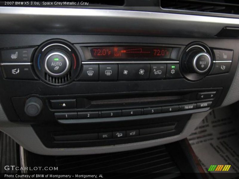 Space Grey Metallic / Gray 2007 BMW X5 3.0si