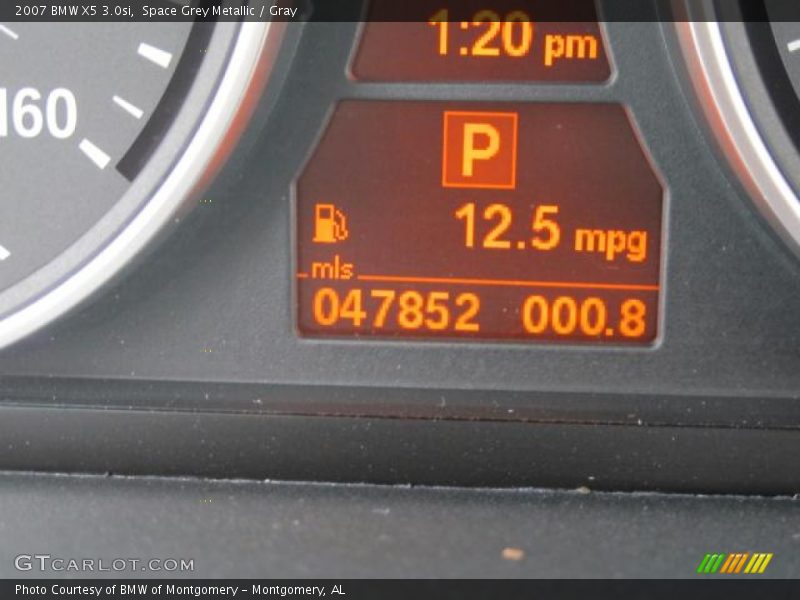 Space Grey Metallic / Gray 2007 BMW X5 3.0si