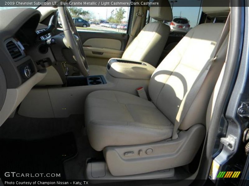 Blue Granite Metallic / Light Cashmere/Dark Cashmere 2009 Chevrolet Suburban LT