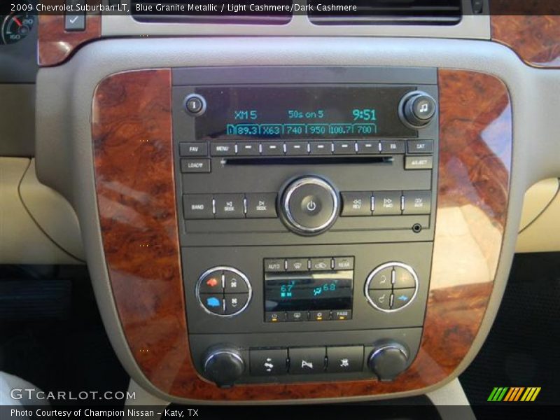 Blue Granite Metallic / Light Cashmere/Dark Cashmere 2009 Chevrolet Suburban LT