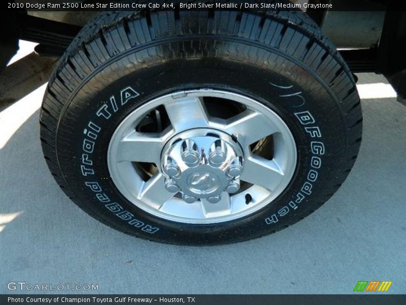 Bright Silver Metallic / Dark Slate/Medium Graystone 2010 Dodge Ram 2500 Lone Star Edition Crew Cab 4x4