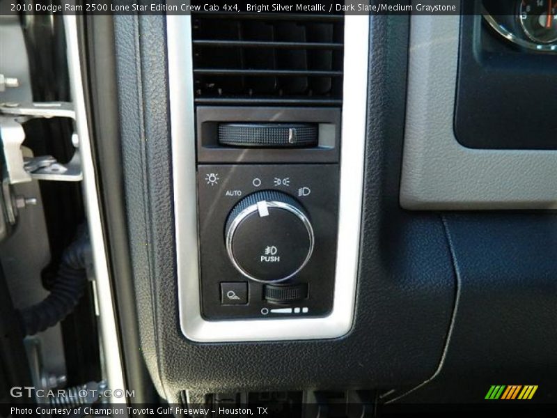Bright Silver Metallic / Dark Slate/Medium Graystone 2010 Dodge Ram 2500 Lone Star Edition Crew Cab 4x4