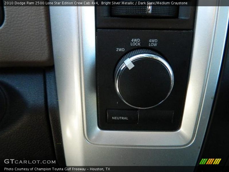 Bright Silver Metallic / Dark Slate/Medium Graystone 2010 Dodge Ram 2500 Lone Star Edition Crew Cab 4x4