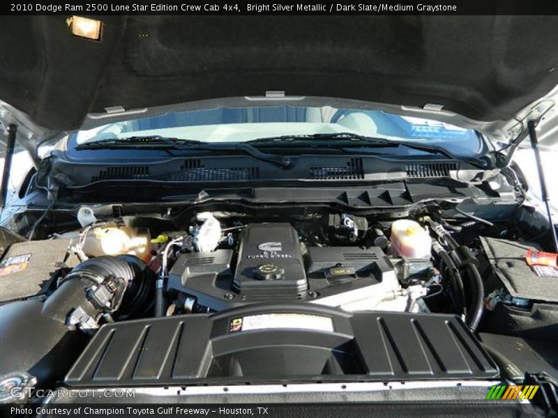 Bright Silver Metallic / Dark Slate/Medium Graystone 2010 Dodge Ram 2500 Lone Star Edition Crew Cab 4x4