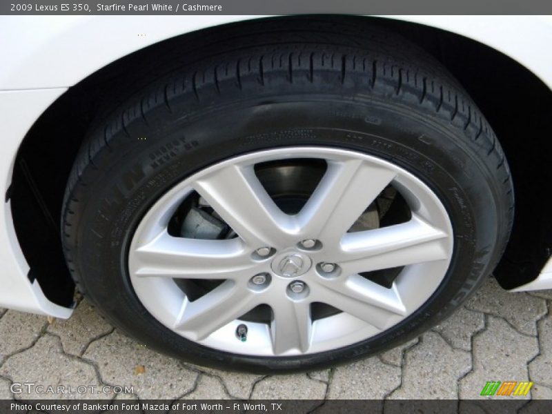 Starfire Pearl White / Cashmere 2009 Lexus ES 350