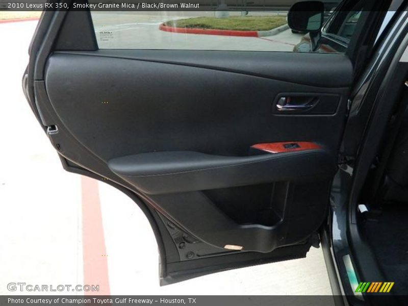 Smokey Granite Mica / Black/Brown Walnut 2010 Lexus RX 350