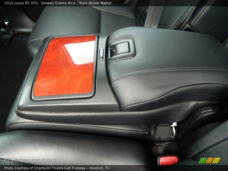 Smokey Granite Mica / Black/Brown Walnut 2010 Lexus RX 350