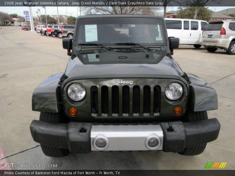 Jeep Green Metallic / Dark Slate Gray/Med Slate Gray 2008 Jeep Wrangler Unlimited Sahara