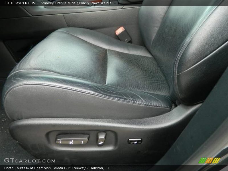 Smokey Granite Mica / Black/Brown Walnut 2010 Lexus RX 350