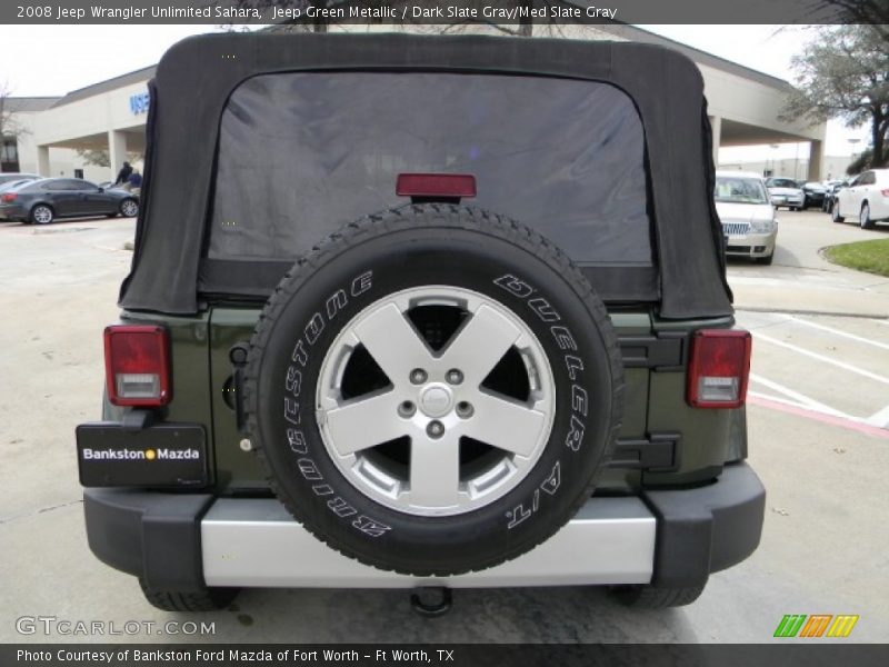 Jeep Green Metallic / Dark Slate Gray/Med Slate Gray 2008 Jeep Wrangler Unlimited Sahara