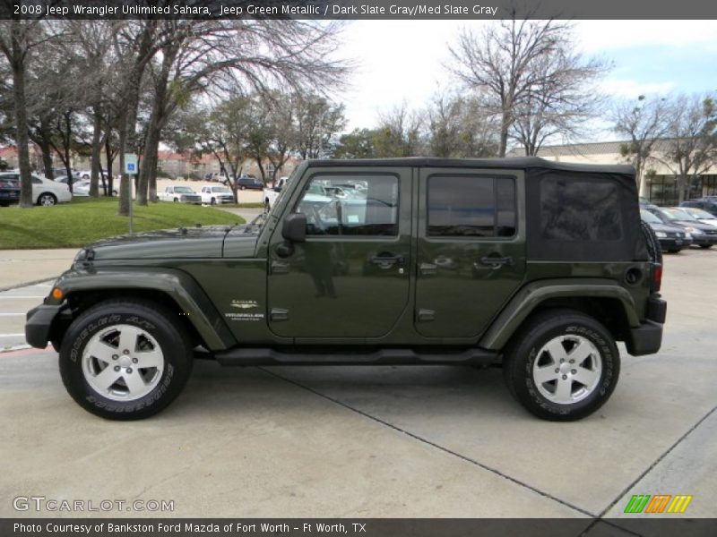  2008 Wrangler Unlimited Sahara Jeep Green Metallic