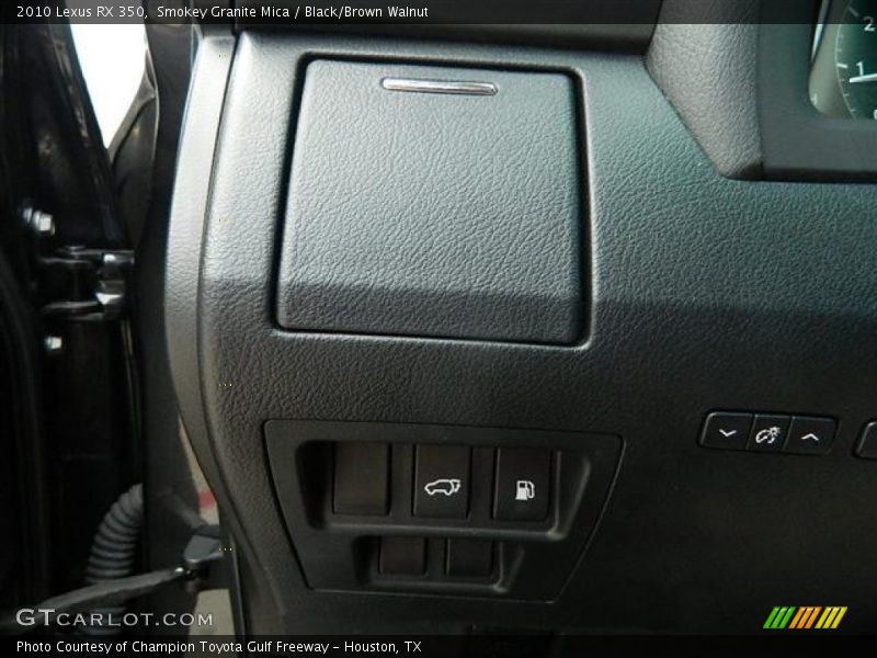 Smokey Granite Mica / Black/Brown Walnut 2010 Lexus RX 350