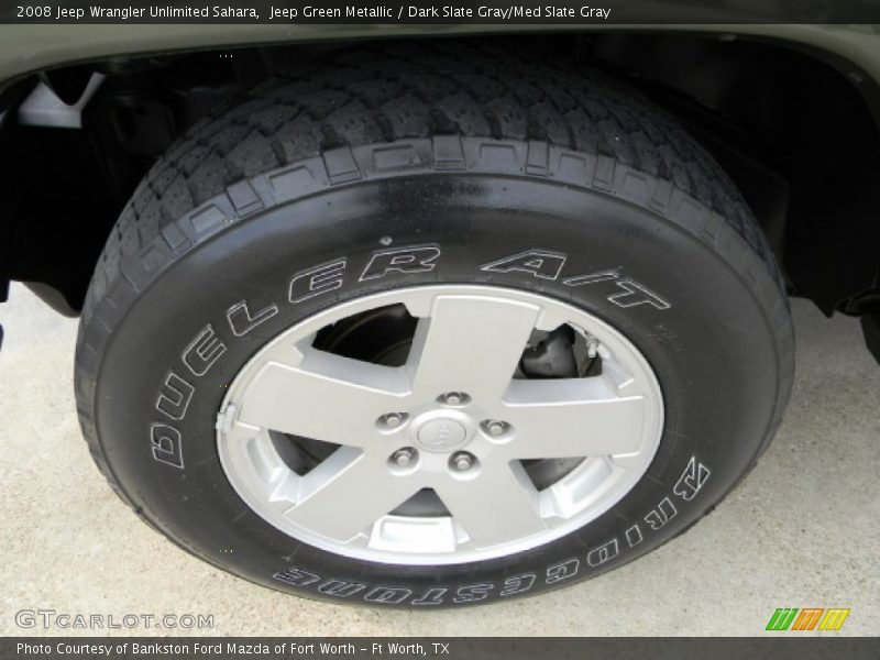 Jeep Green Metallic / Dark Slate Gray/Med Slate Gray 2008 Jeep Wrangler Unlimited Sahara