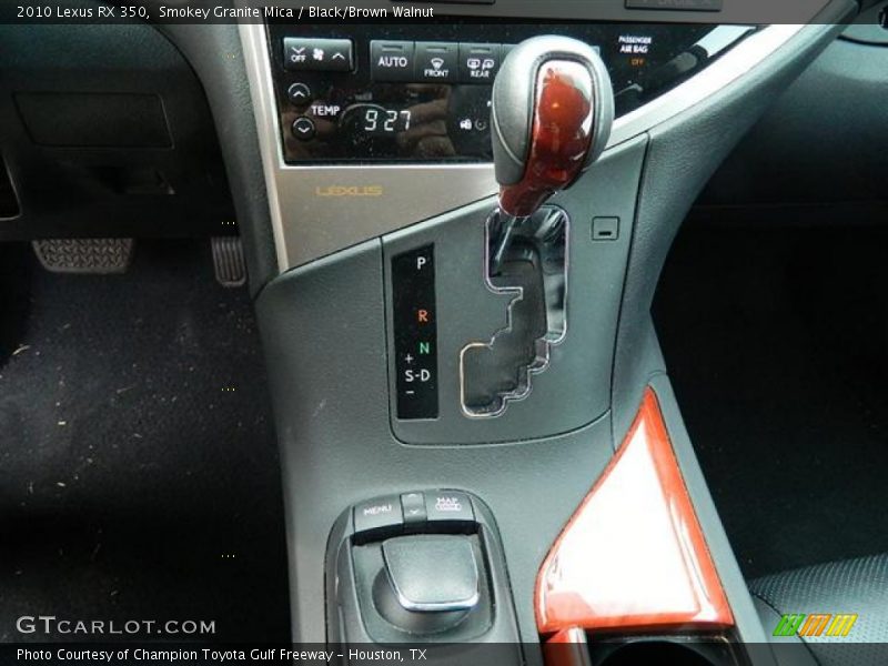  2010 RX 350 6 Speed ECT Automatic Shifter