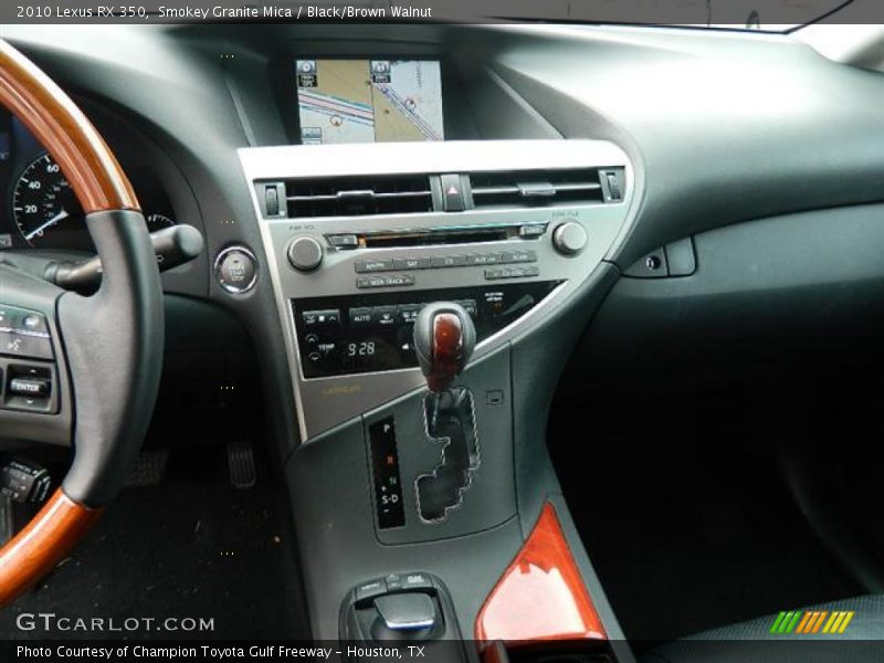 Controls of 2010 RX 350