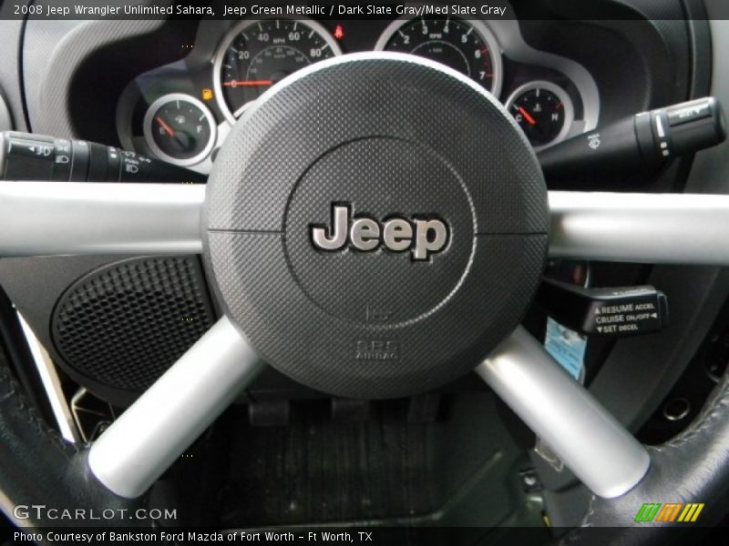Jeep Green Metallic / Dark Slate Gray/Med Slate Gray 2008 Jeep Wrangler Unlimited Sahara