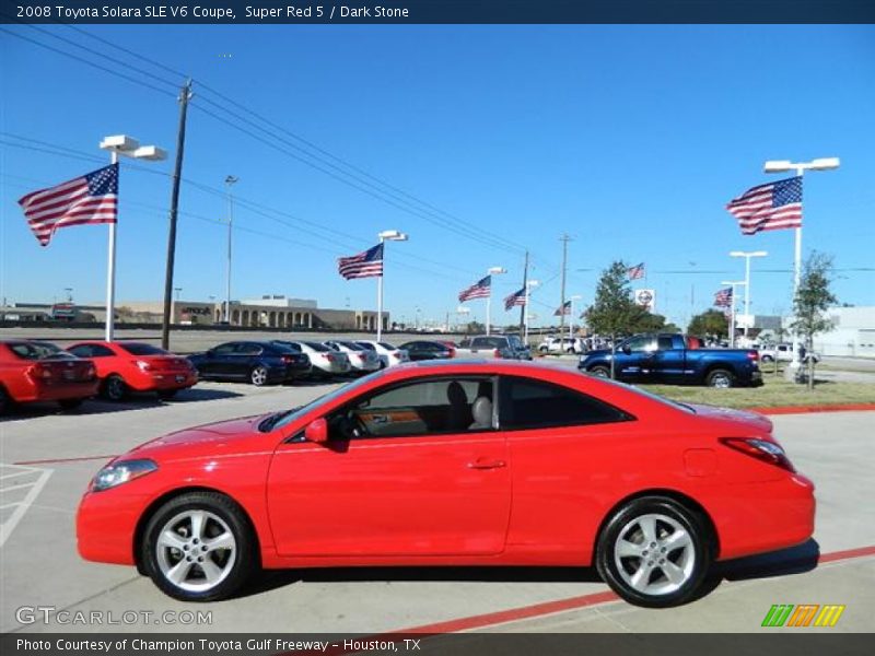  2008 Solara SLE V6 Coupe Super Red 5