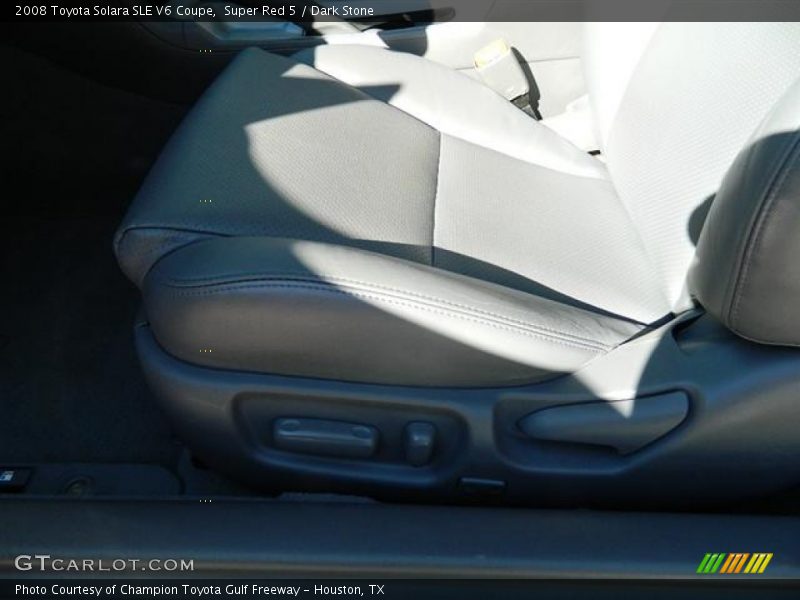 Super Red 5 / Dark Stone 2008 Toyota Solara SLE V6 Coupe