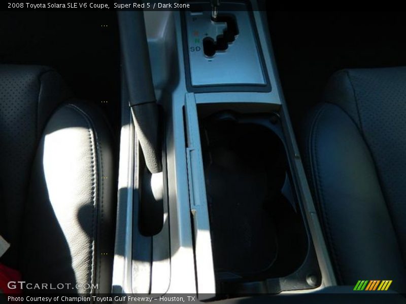 Super Red 5 / Dark Stone 2008 Toyota Solara SLE V6 Coupe
