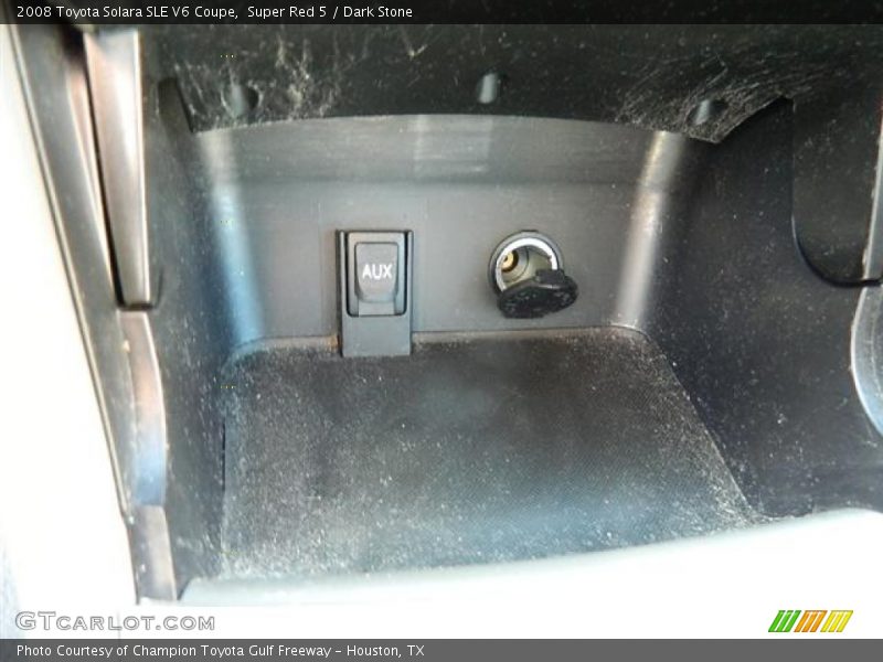 Super Red 5 / Dark Stone 2008 Toyota Solara SLE V6 Coupe