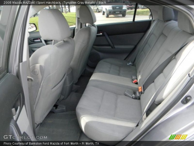 Tungsten Gray Metallic / Black 2008 Mazda MAZDA6 i Sport Hatchback