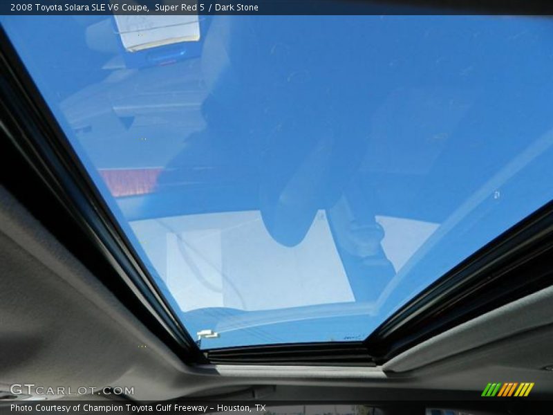 Super Red 5 / Dark Stone 2008 Toyota Solara SLE V6 Coupe