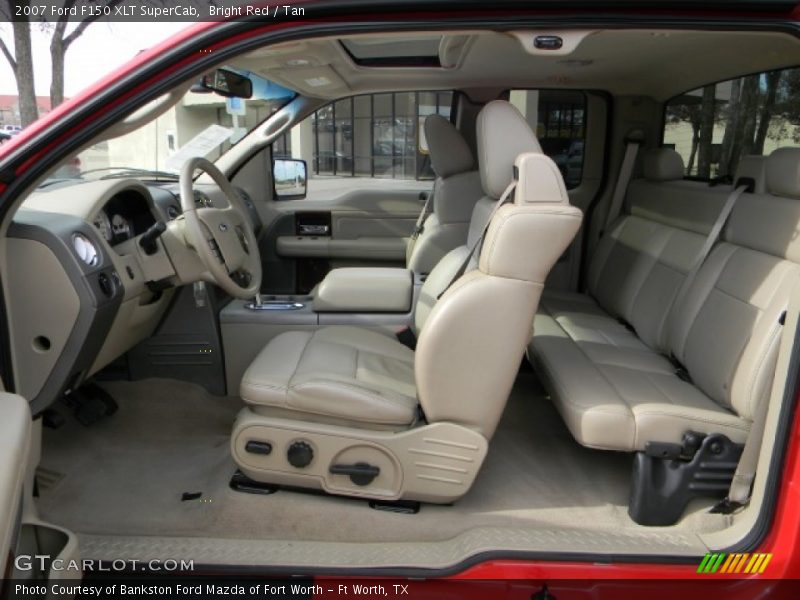  2007 F150 XLT SuperCab Tan Interior