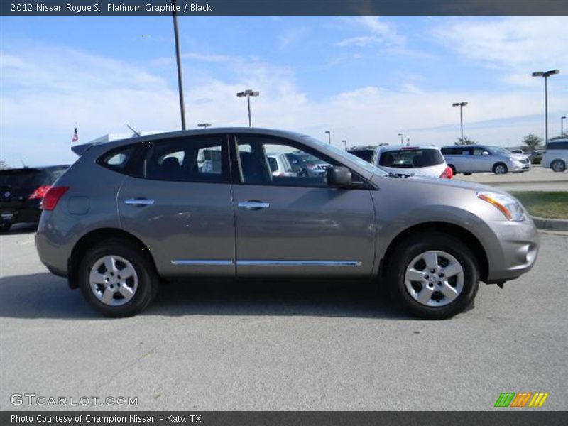 Platinum Graphite / Black 2012 Nissan Rogue S
